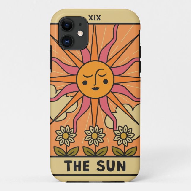 The Sun - Tarot Case-Mate iPhone Hülle (Rückseite)