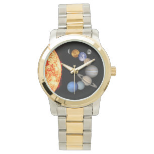 The Sun u. die Planeten Armbanduhr