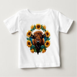 The Sunflower State Of Kansas 4 Baby T-shirt