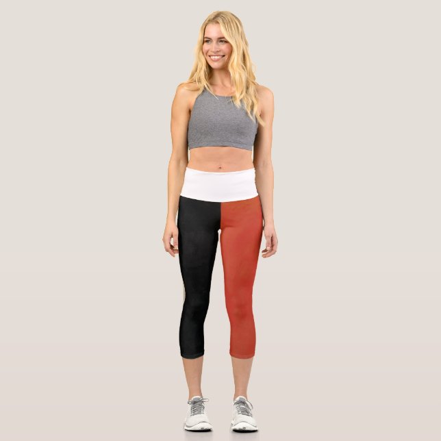 The Swan, Gruppe IX, Hilma af Klint Capri Leggings (Vorderseite)