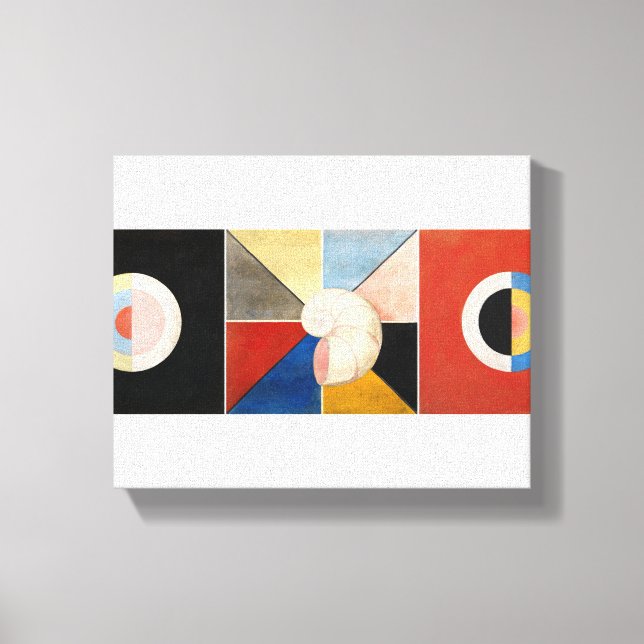 The Swan, Gruppe IX, Hilma af Klint Leinwanddruck (Vorderseite)