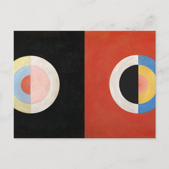 The Swan, Gruppe IX, Hilma af Klint Postkarte (Vorderseite)