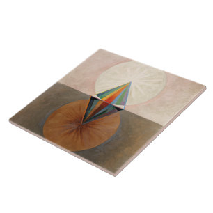 The Swan, Gruppe IX, Nr. 12 von Hilma af Klint Fliese