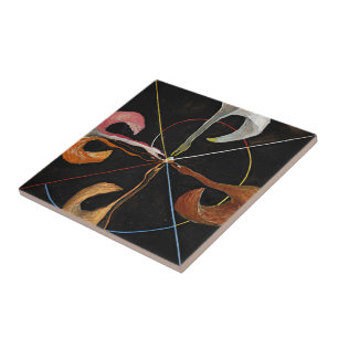 The Swan, Gruppe IX, Nr. 7 von Hilma af Klint Fliese