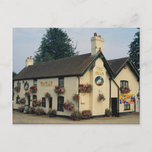 The Swan Inn, Swan Green, Lyndhurst, Hampshire, U. Postkarte