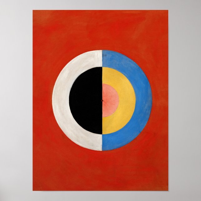 The Swan, No.17 von Hilma af Klint Poster (Vorne)