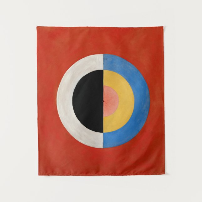 The Swan, No.17 von Hilma af Klint Wandteppich (Vorderseite)