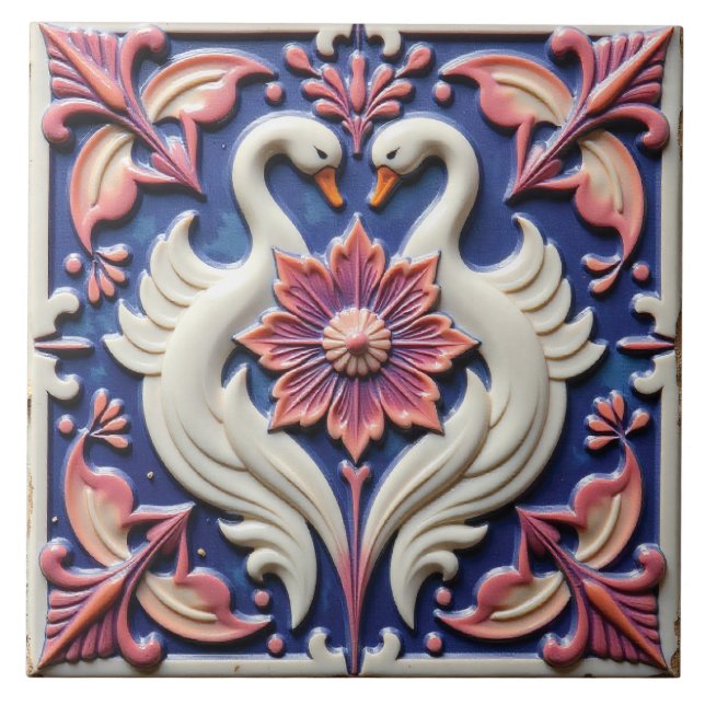 The Swanflower Covenant Fliese (Vorderseite)