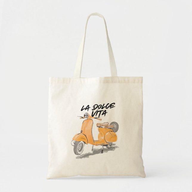 THE SWEET LIFE MOTORCYCLE  Tote Bag (Devant)