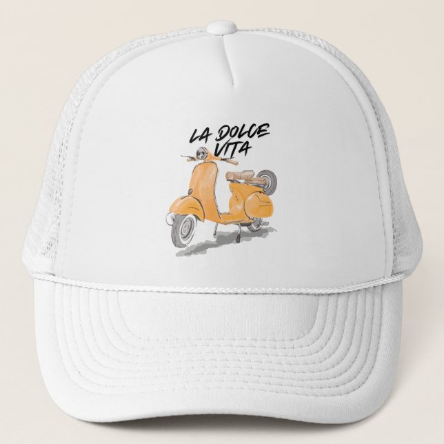 THE SWEET LIFE MOTORCYCLE Trucker Hat Truckerkappe (Vorderseite)