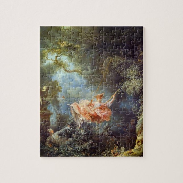 The Swing 1767 von Jean-Honoré Fragonard (Vertikal)