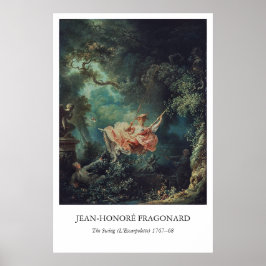 The Swing by Fragonard – Rococo Art Poster