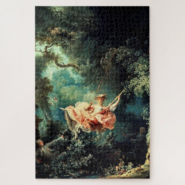 The Swing - Vintager französischer Rokoko Art von  (Vertikal)