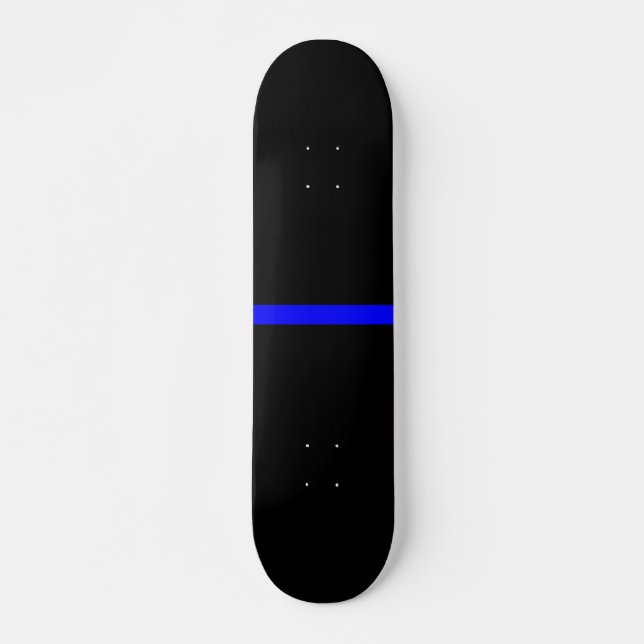 The Symbolic Thin Blue Line Graphic Skateboard (Vorne)