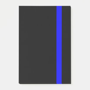 The Symbolic Thin Blue Line Vertical Post-it Klebezettel