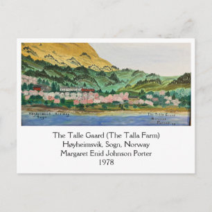 The Talle Gaard (The Talla Farm) '78 MEJP Postkarte