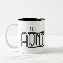 "THE" Tante Zweifarbige Tasse
