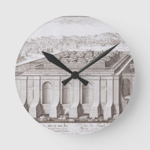 The Temple of Solomon, Jerusalem, from 'Entwurf ei Runde Wanduhr