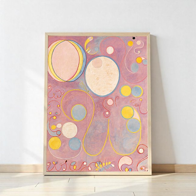 The Ten Largest No. 8 Adulthood, Hilma af Klint Poster (Von Creator hochgeladen)
