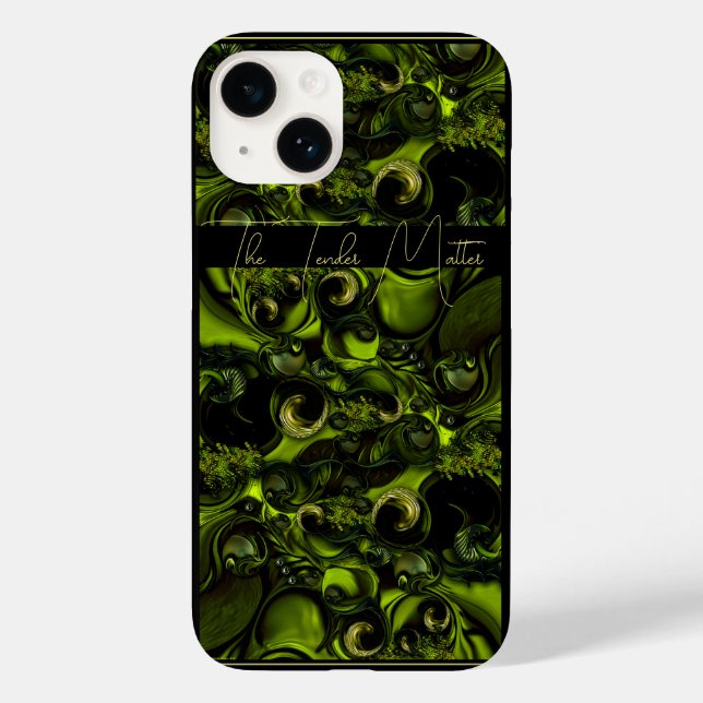 "The Tender Matter", Apple iPhone 14 Coque (Verso)