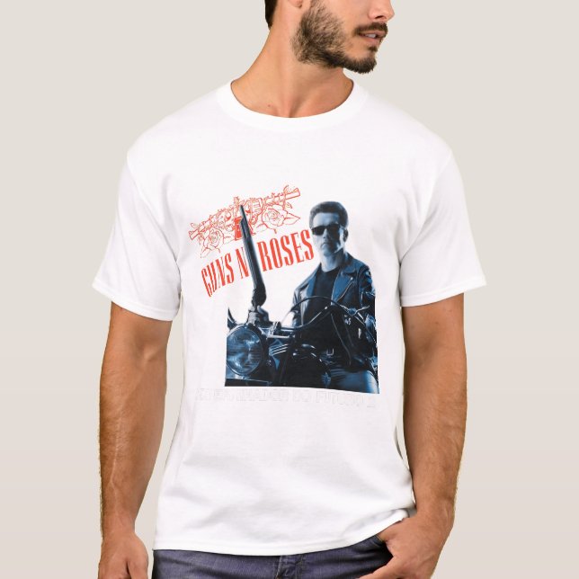 The Terminator  and Guns N' Roses T-Shirt (Vorderseite)