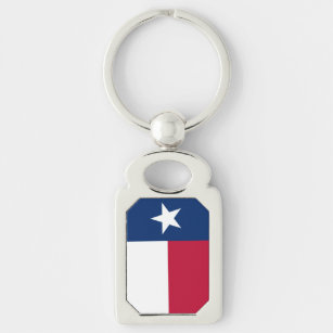 The Texan Lone Star State Flag of Texas Schlüsselanhänger