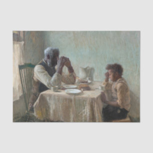 The Thankful Poor, 1894 von Henry Ossawa Tanner Seidenpapier