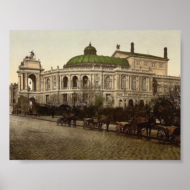 The Theatre, Odessa, Russia, (i.e., Ukraine) class Poster (Vorne)