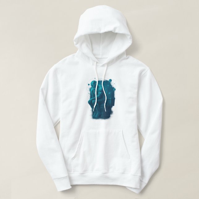 The Thinker on the Throne  Hoodie (Design vorne)