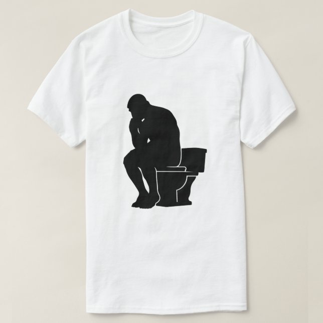 The Thinker on the Throne T-Shirt (Design vorne)