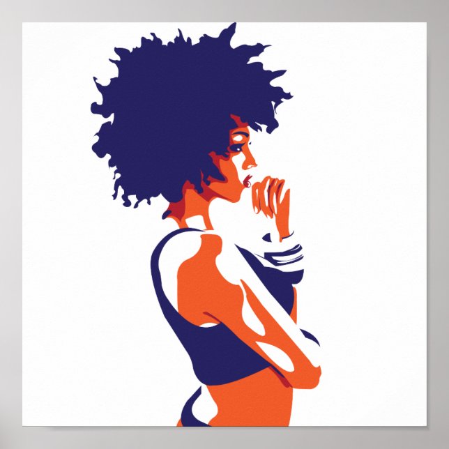 The Thinker Print Poster (Vorne)