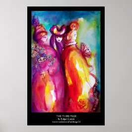 THE THIRD MASK / Venetian Carnival Masquerade Ball Poster