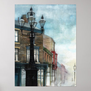 The Thornaby 5 Lampen, Misty - POSTER