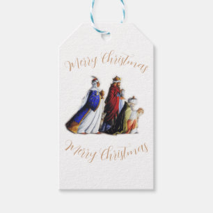 The Three Magi Bearing Geschenke & Weihnachtsgrüße Geschenkanhänger