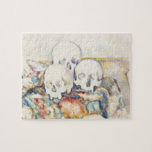 The Three Skulls von Paul Cézanne Classic Malerei