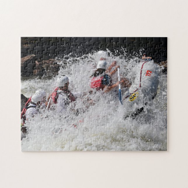 The Thrill of Whitewater Rafting 11 x 14 (Horizontal)