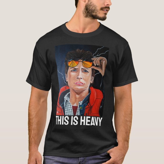 The Time Traveller Painting by Alfred Fox T-Shirt (Vorderseite)