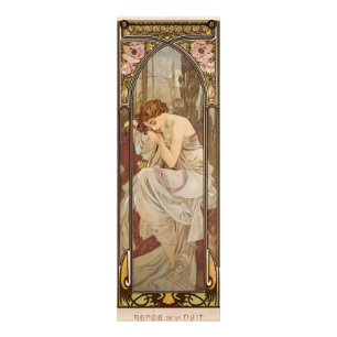 The Times of the Day, Night's Erholung, 1899 von M Fotodruck