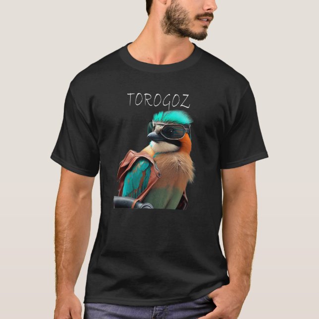 The Torogoz Ingenious - The National Bird of El Sa T-Shirt (Vorderseite)