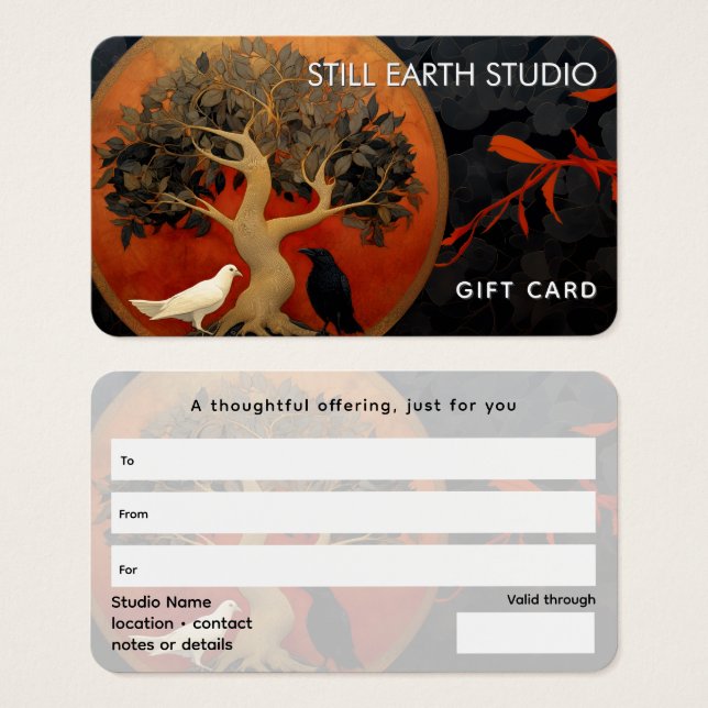 The Tree Between Worlds | Tree of Life R&B (Devant & derrière)