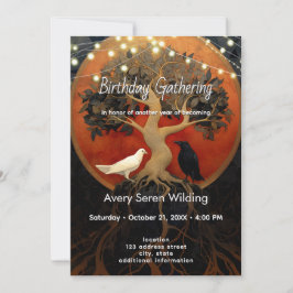 The Tree Between Worlds | Tree of Life R&B Einladung