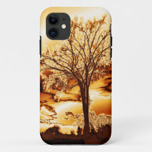 The Tree in Molten Gold iPhone 5 Fall Case-Mate iPhone Hülle