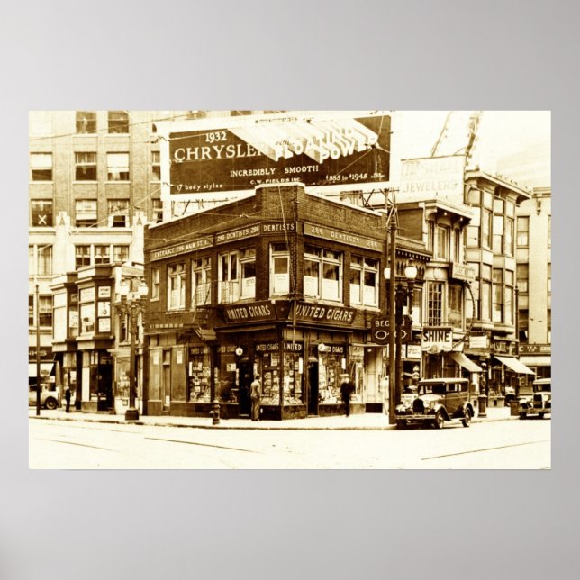 The Triangle Block Poster (Vorne)