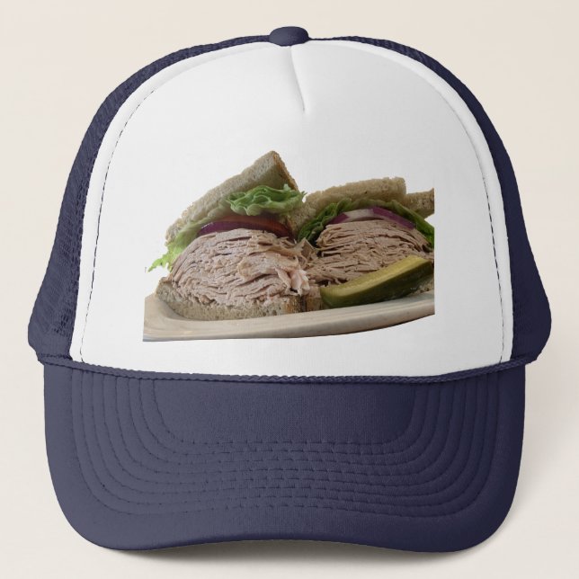 The Turkey Sandwich Hat Truckerkappe (Vorderseite)
