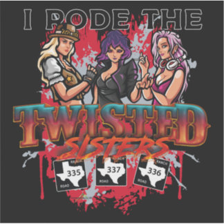 The Twisted Sisters Texas USA 03 Sticker