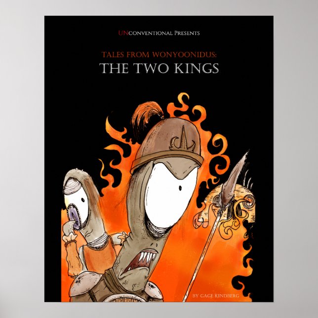 "The Two Kings" Werbeplakat Poster (Vorne)