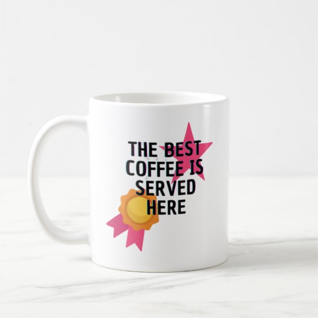 The Ultimate Coffee Experience" | Exquisite Mug Kaffeetasse (Links)