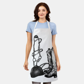 The Ultimate Equestrian Apron for Horse People Schürze