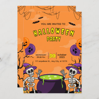 The ultimate Halloween invitation of this year Einladung