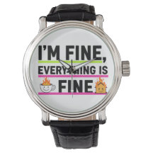 The Ultimate "I'm Fine" Men's Hoodies
